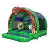 3D Dinosaur Curved Bouncer Castle For Hire