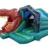 3D Dino Bounce and Slide Bouncy Castle For Hire