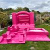 All Pink bouncy castle and SoftPlay package