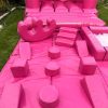 All Pink bouncy castle and SoftPlay package