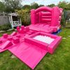 All Pink Bouncy Castle and SoftPlay Package
