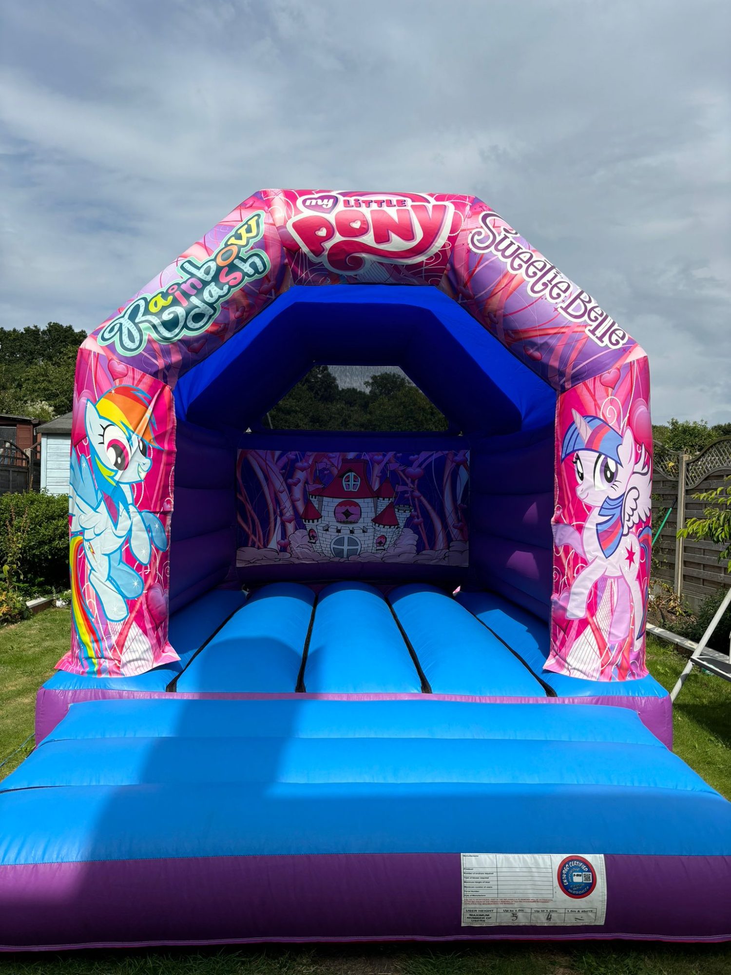 My Little Pony Princess Thomas and Friends Bouncy Castles Hire