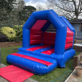 Small red and blue bouncer