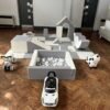 White and Gray Soft Play Set